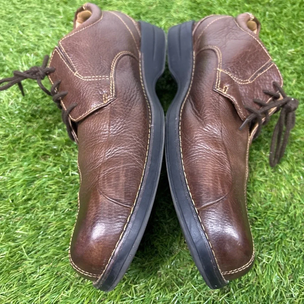 Leather Oxford Dress Shoes‎ Mens Size 13 M Brown Good